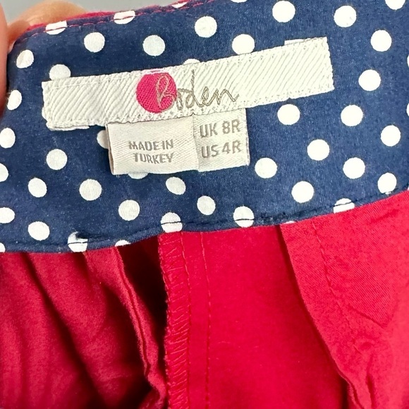 Boden Red Women's Trousers - Picture 6 of 9